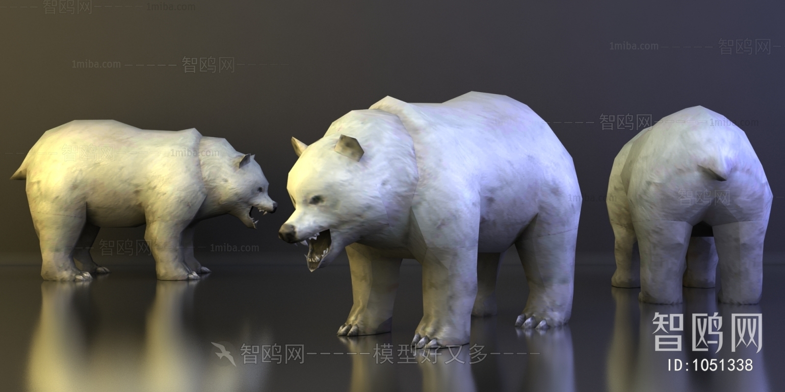 现代动物北极熊