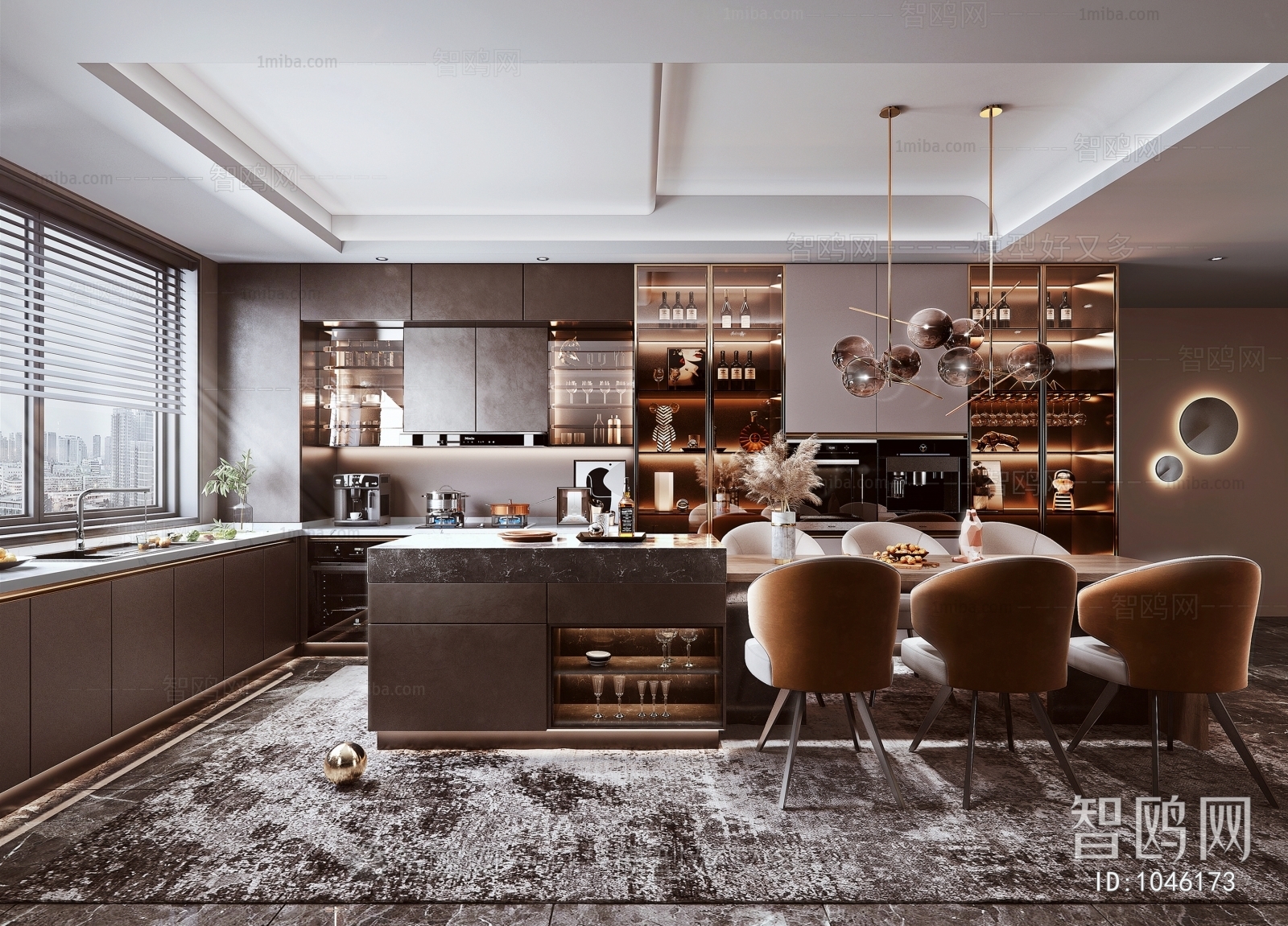 Modern Open Kitchen