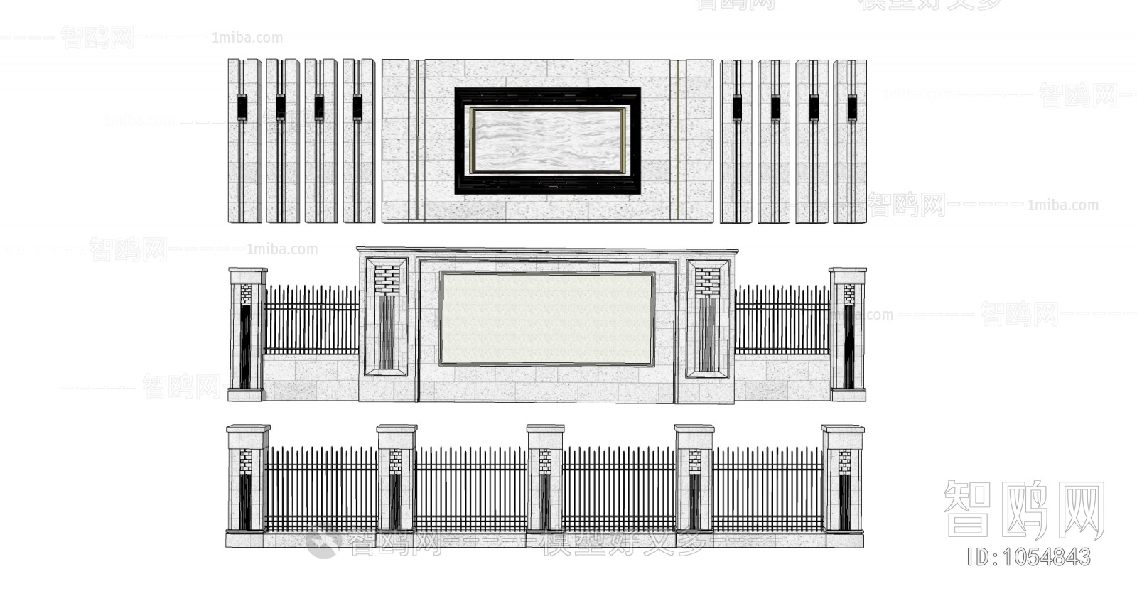 New Chinese Style Building Component