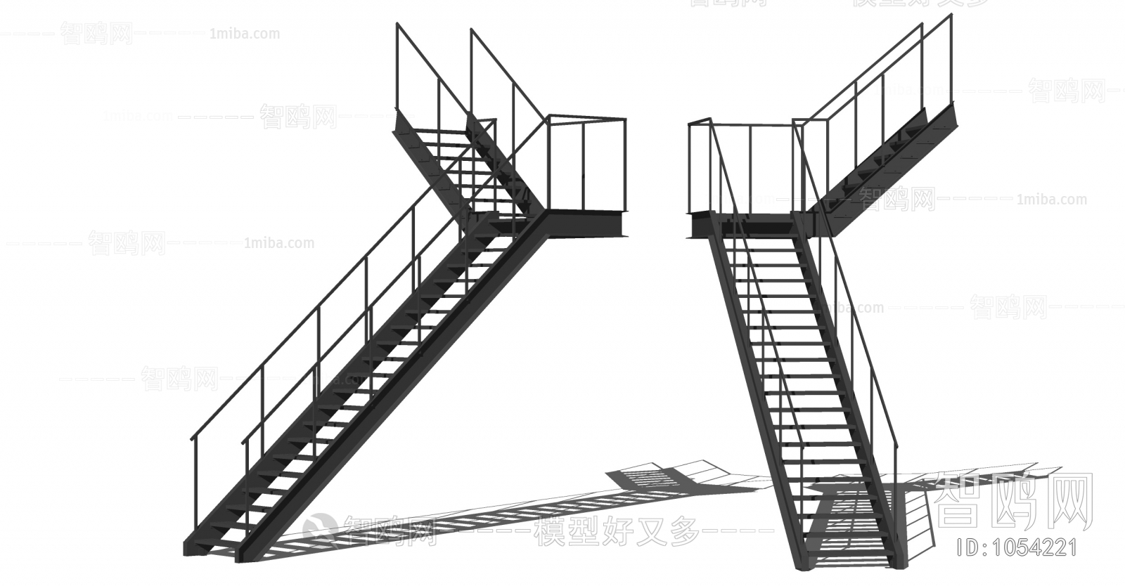 工业铁艺楼梯