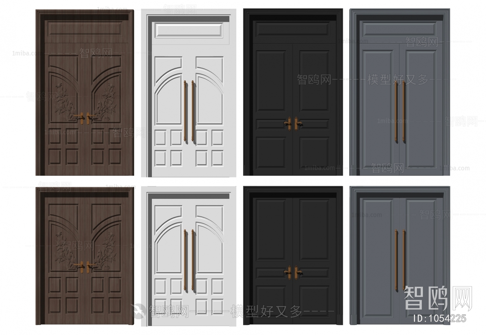 Simple European Style Door