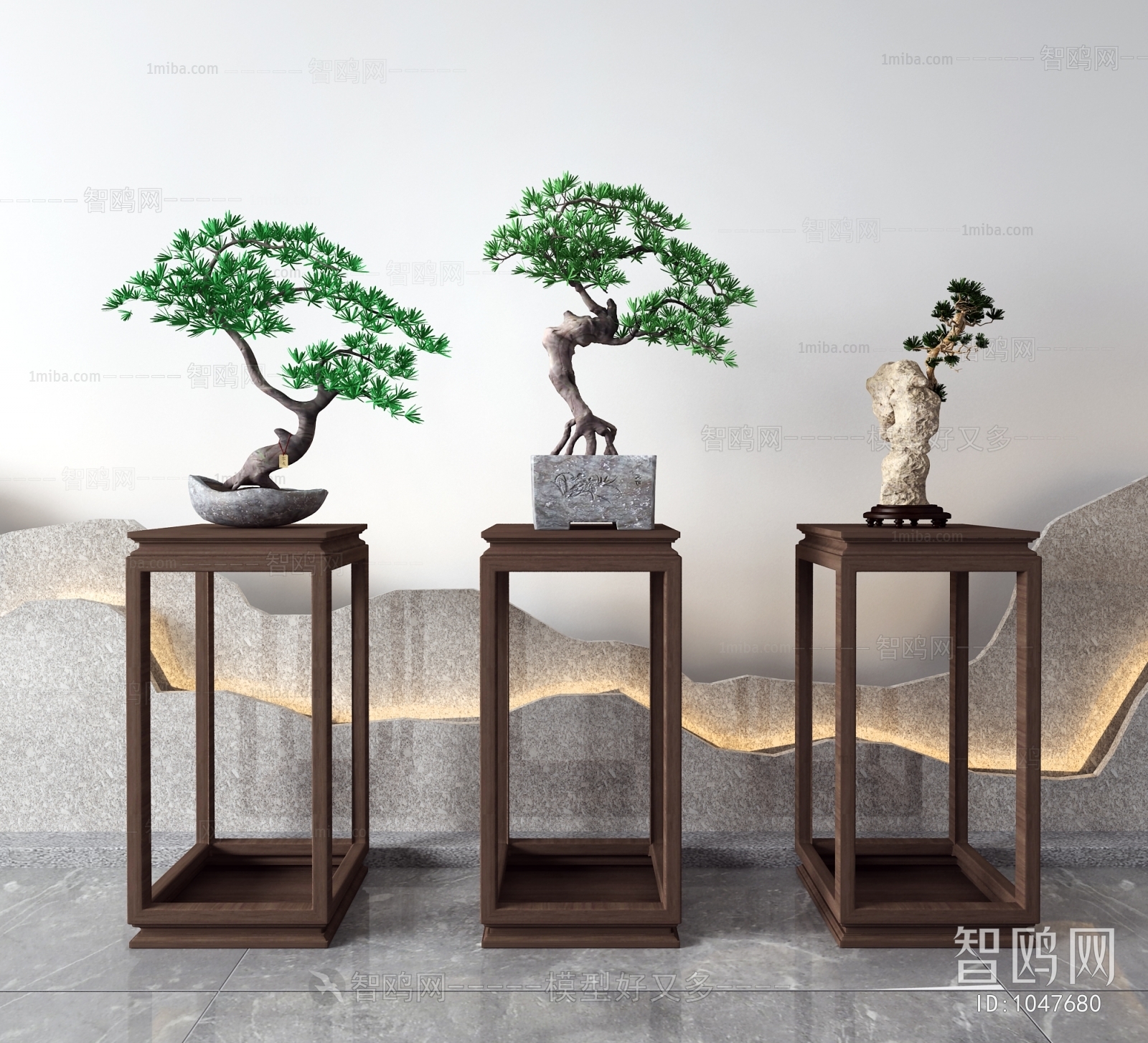 New Chinese Style Bonsai