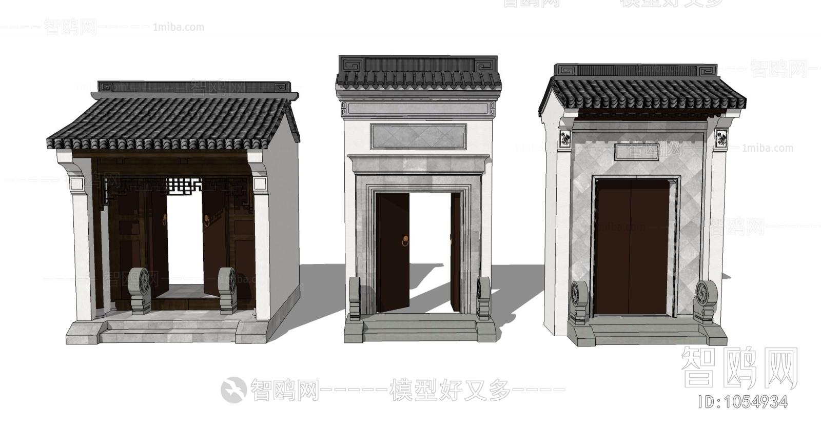 Chinese Style Building Component