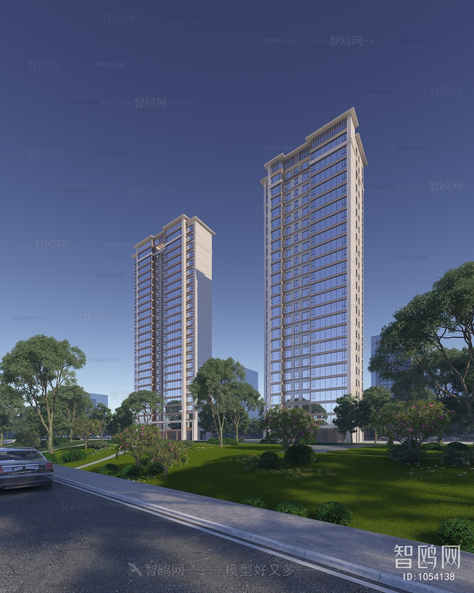 Modern Building Appearance