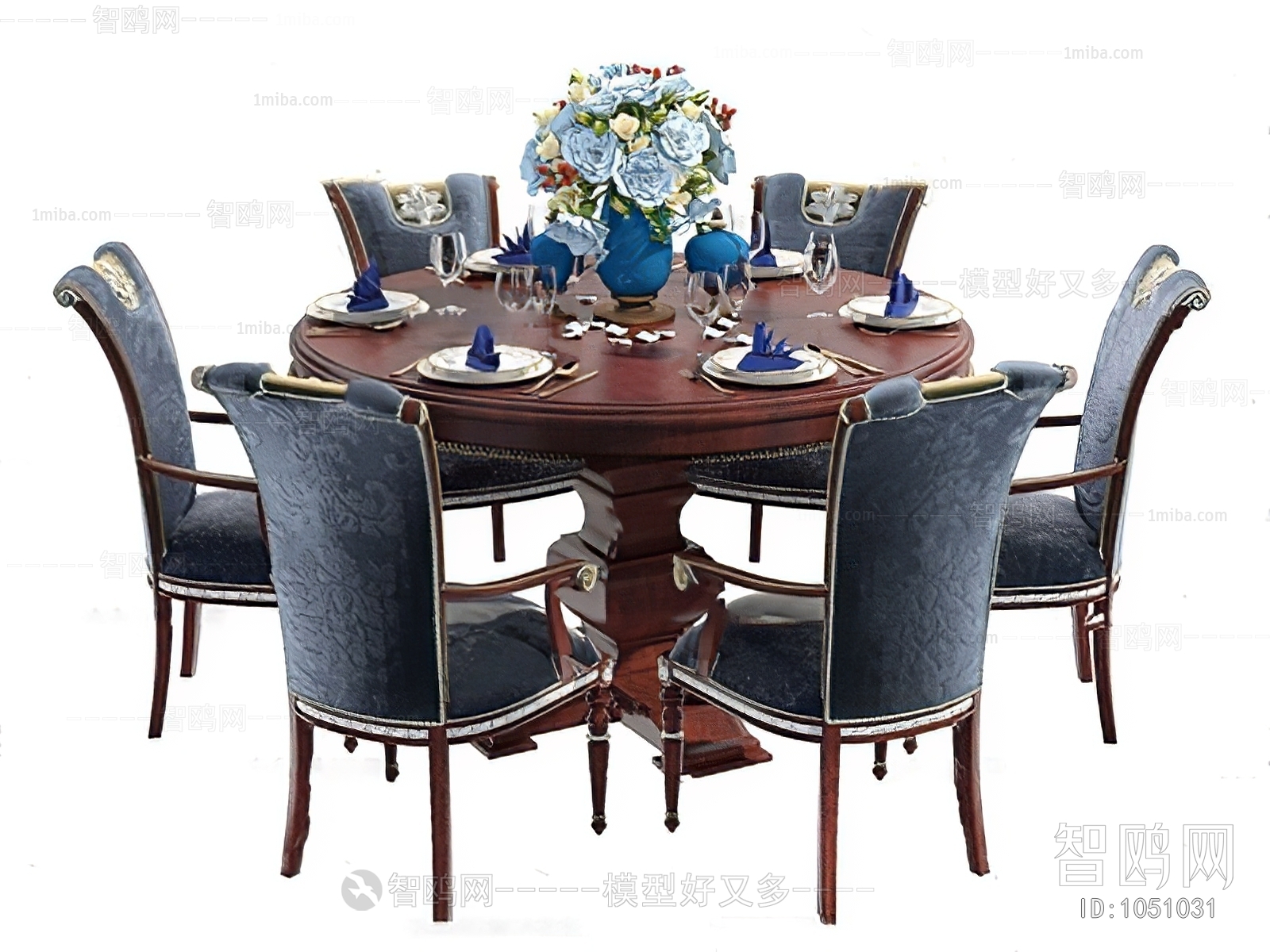 American Style Dining Table And Chairs