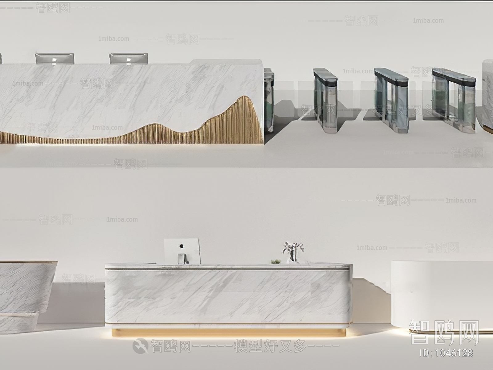 Modern Reception Desk