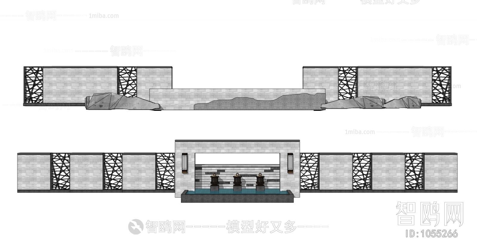 New Chinese Style Building Component