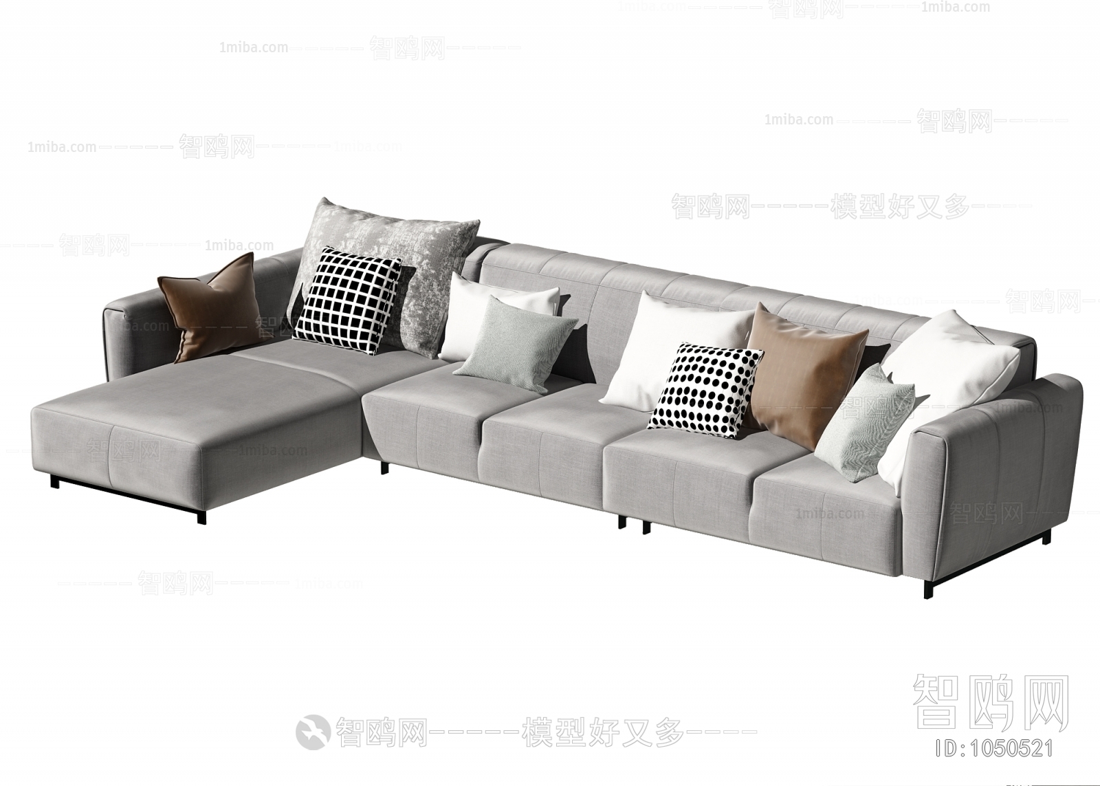 Modern Multi Person Sofa