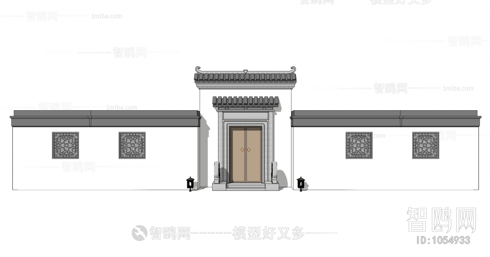 Chinese Style Building Component