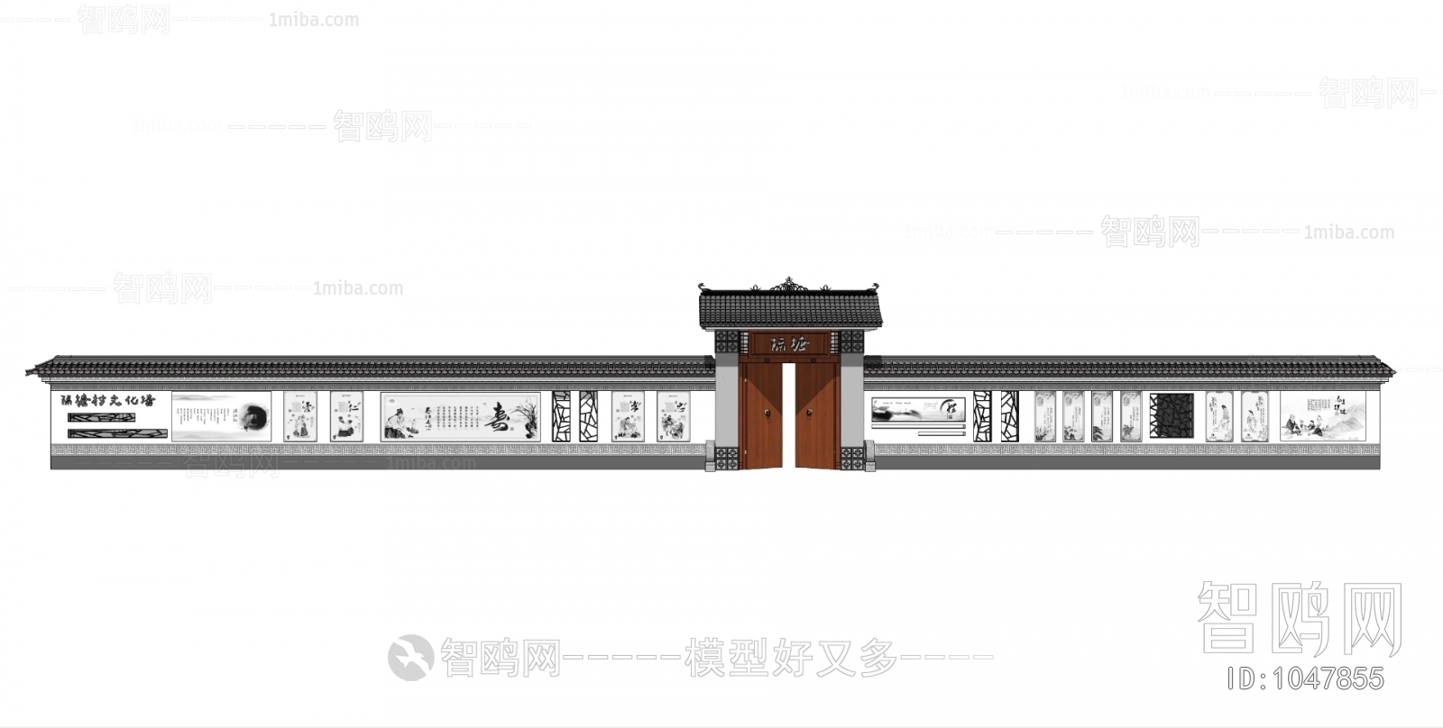 New Chinese Style Building Component