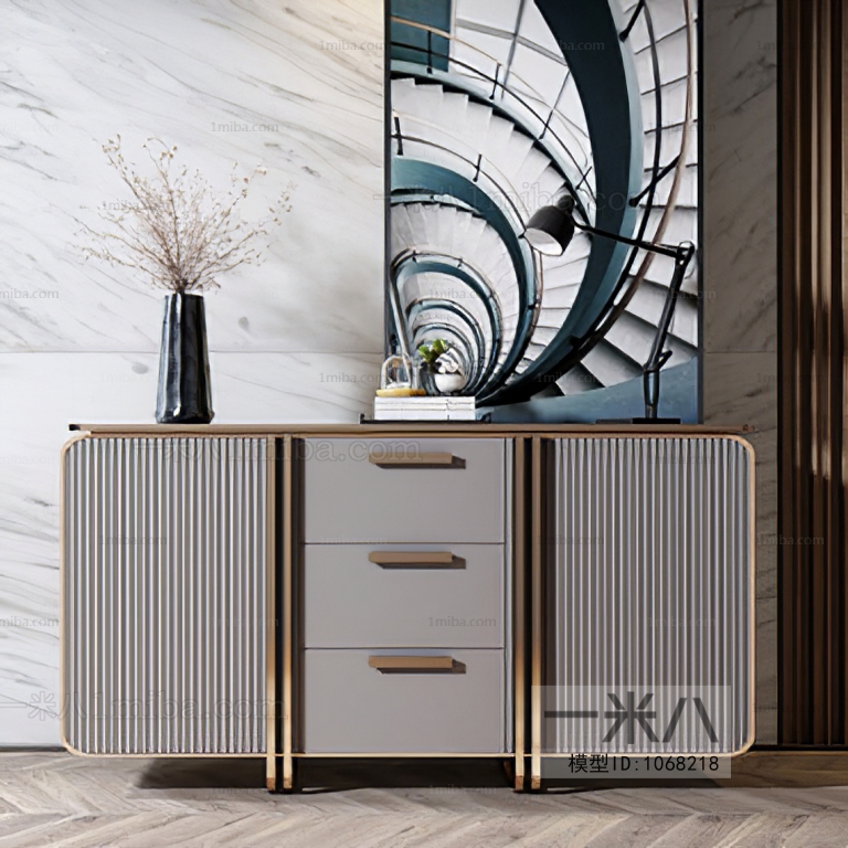 Modern Side Cabinet/Entrance Cabinet