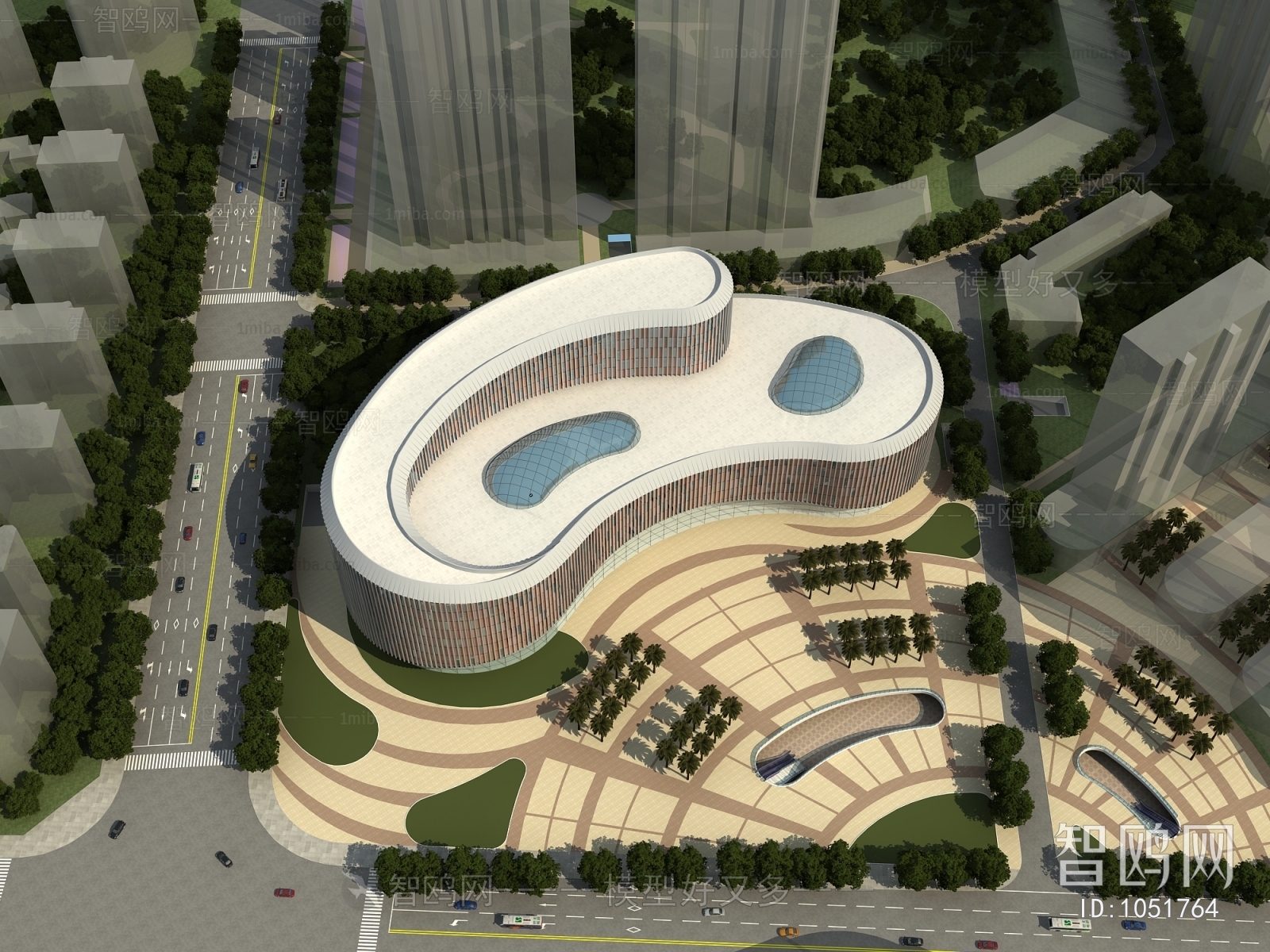 Modern Building Appearance