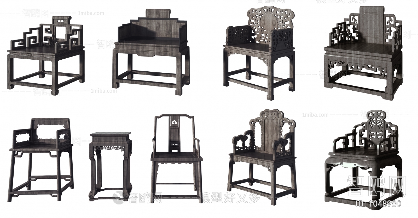 Chinese Style Single Chair