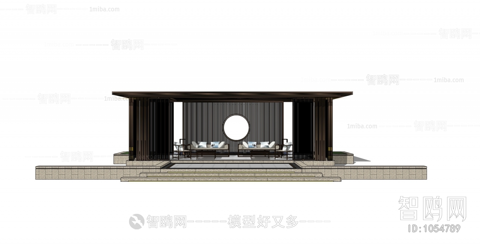 New Chinese Style Building Component