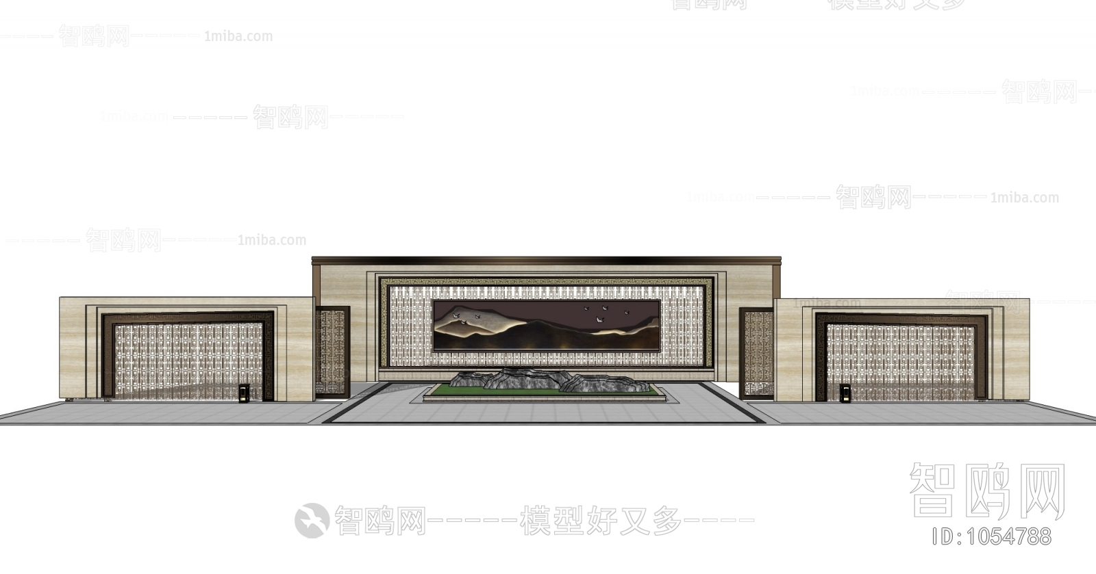 New Chinese Style Building Component