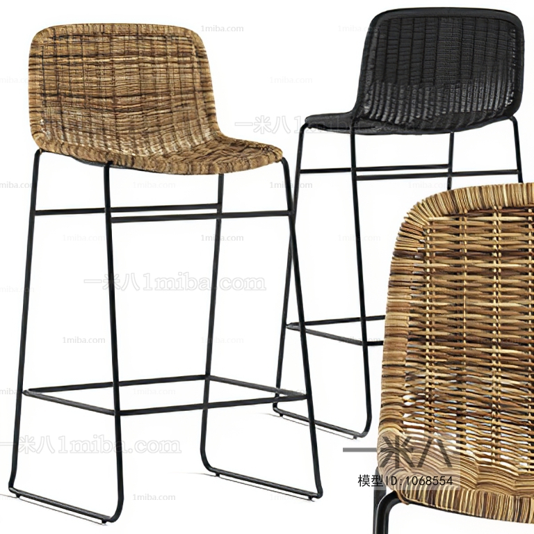 Nordic Style Bar Chair