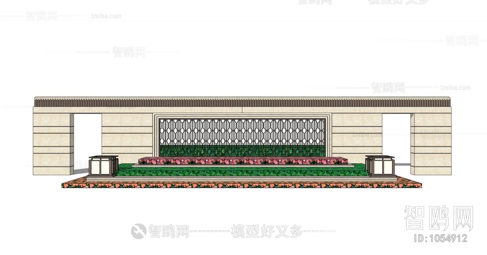 New Chinese Style Building Component