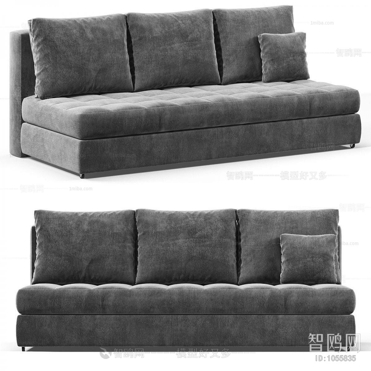 Modern Three-seat Sofa