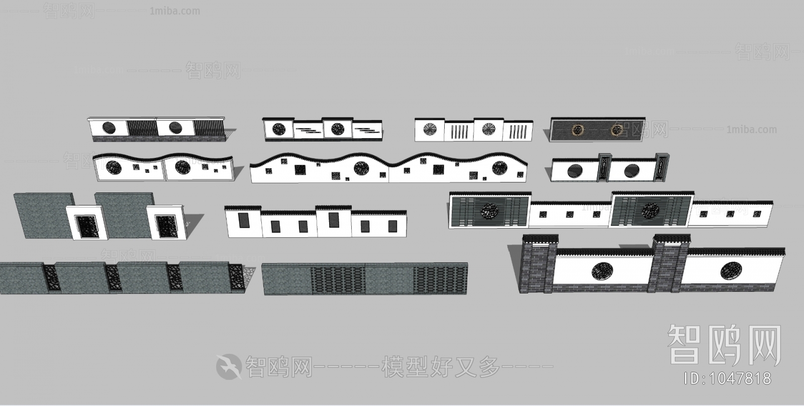 New Chinese Style Building Component