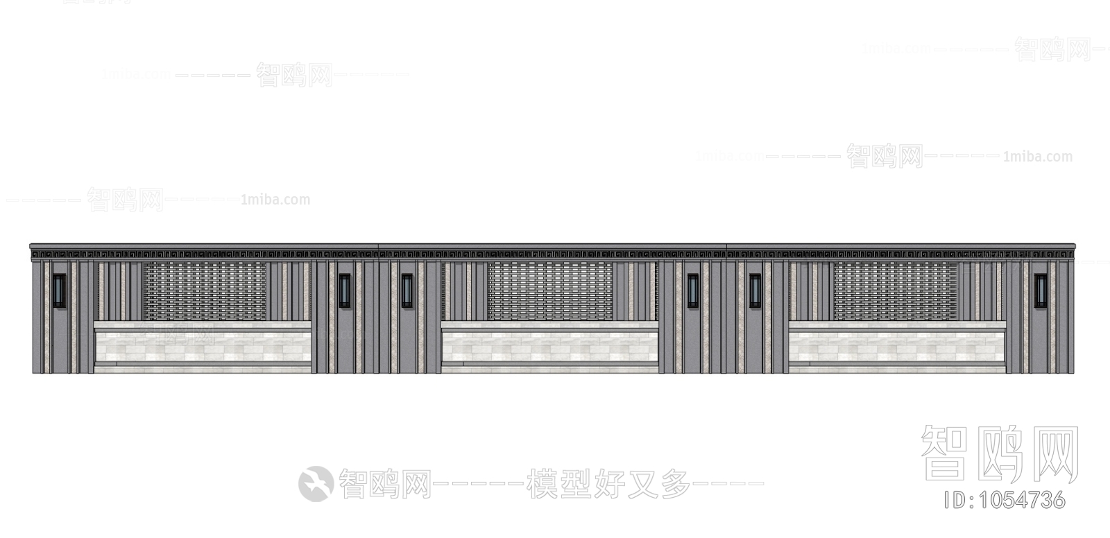 New Chinese Style Building Component