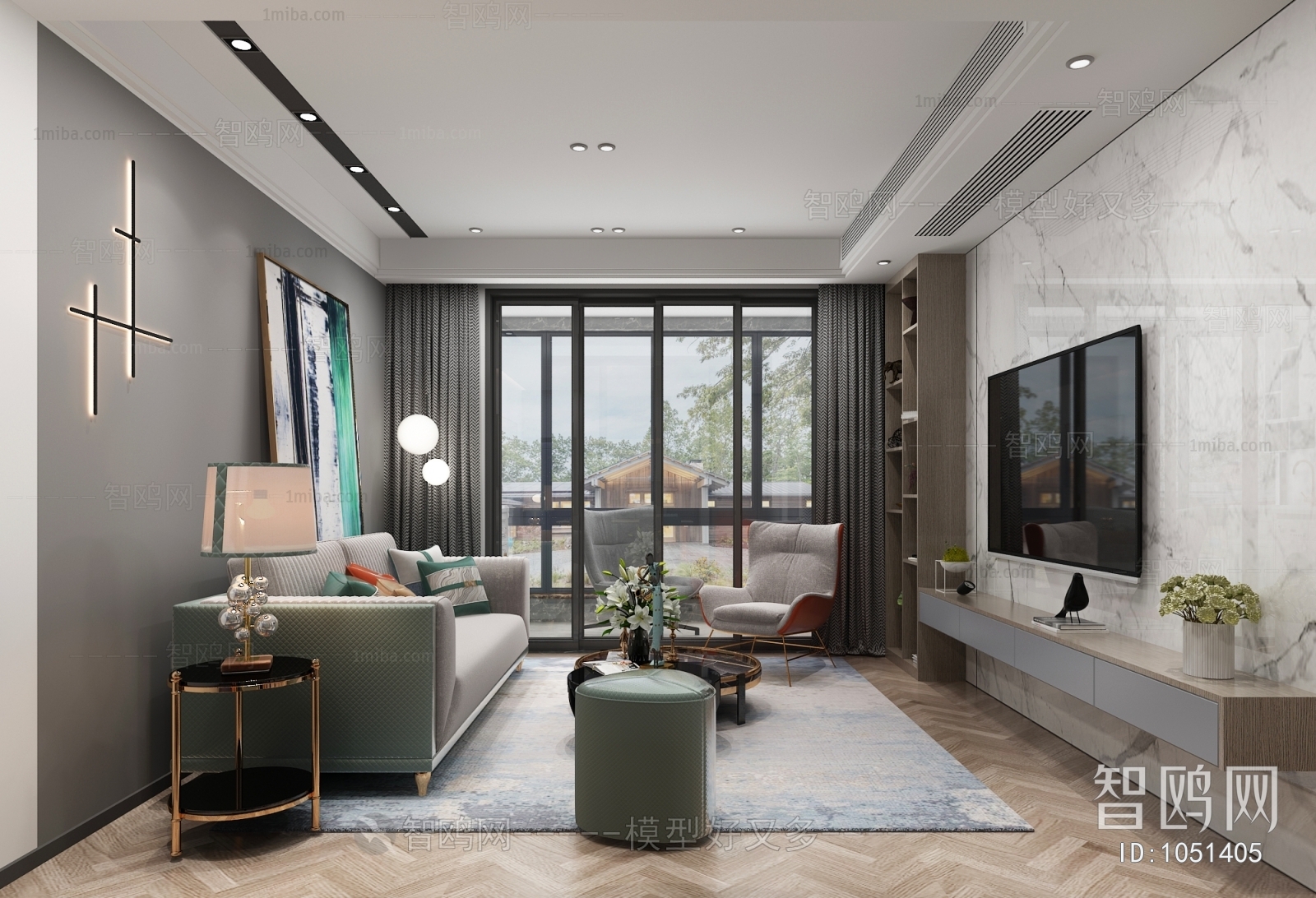 Modern A Living Room