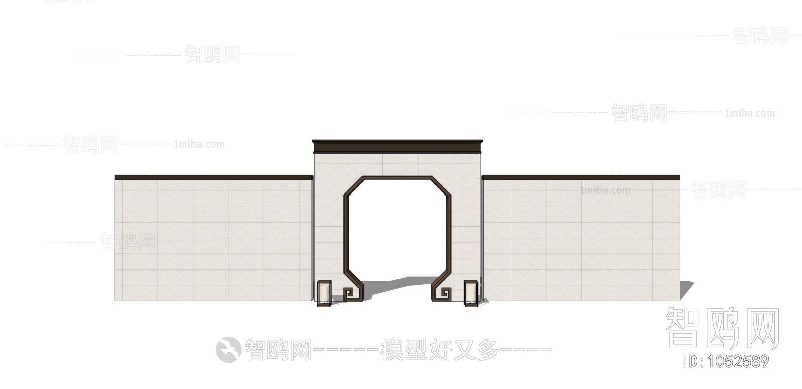 New Chinese Style Building Component