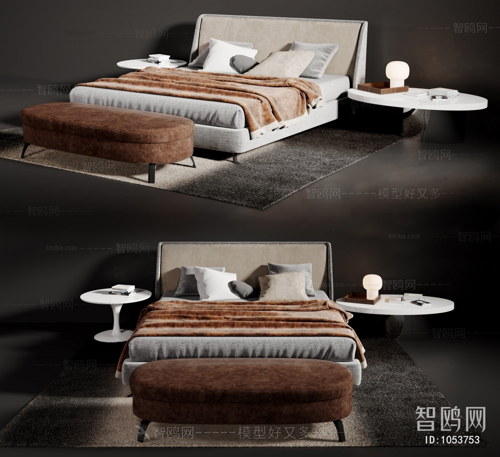 Modern Double Bed