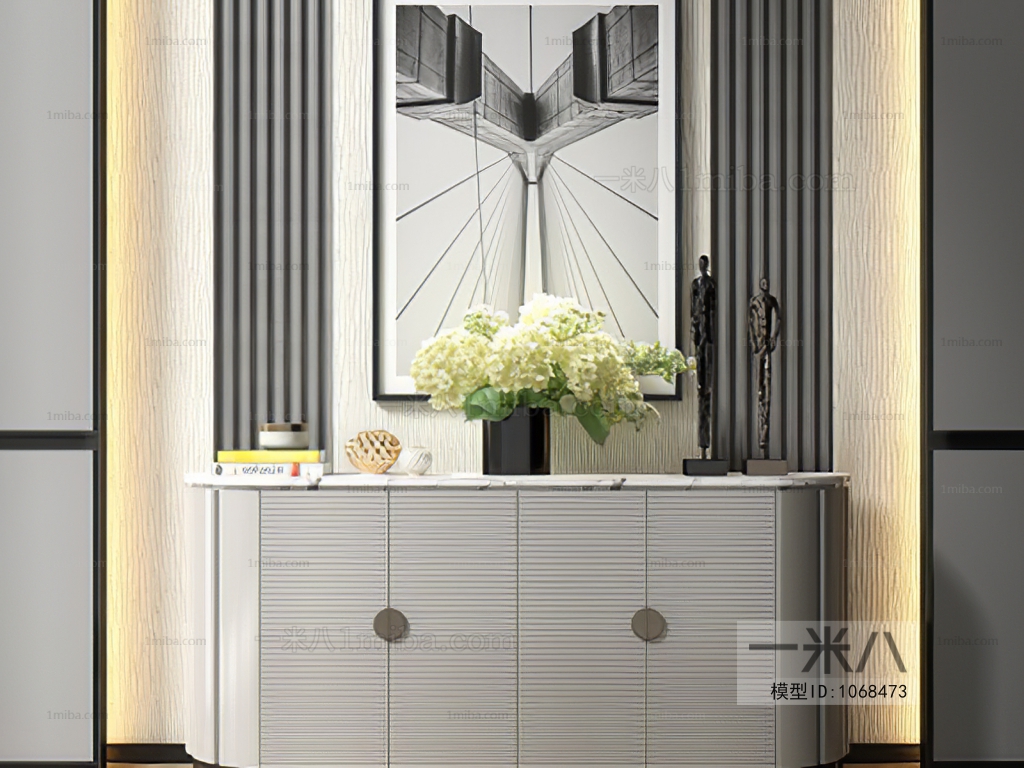 Modern Side Cabinet/Entrance Cabinet