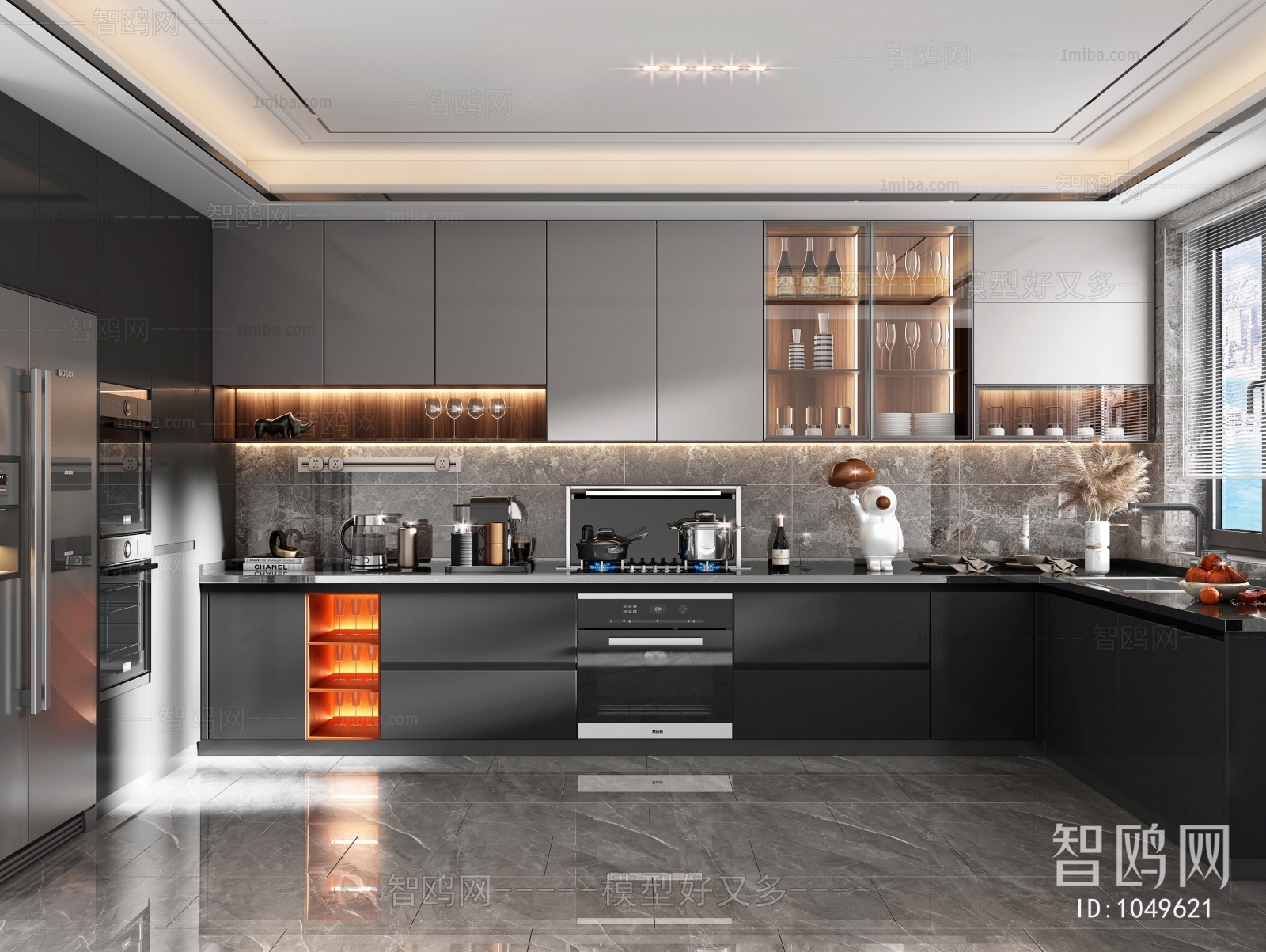 Modern The Kitchen