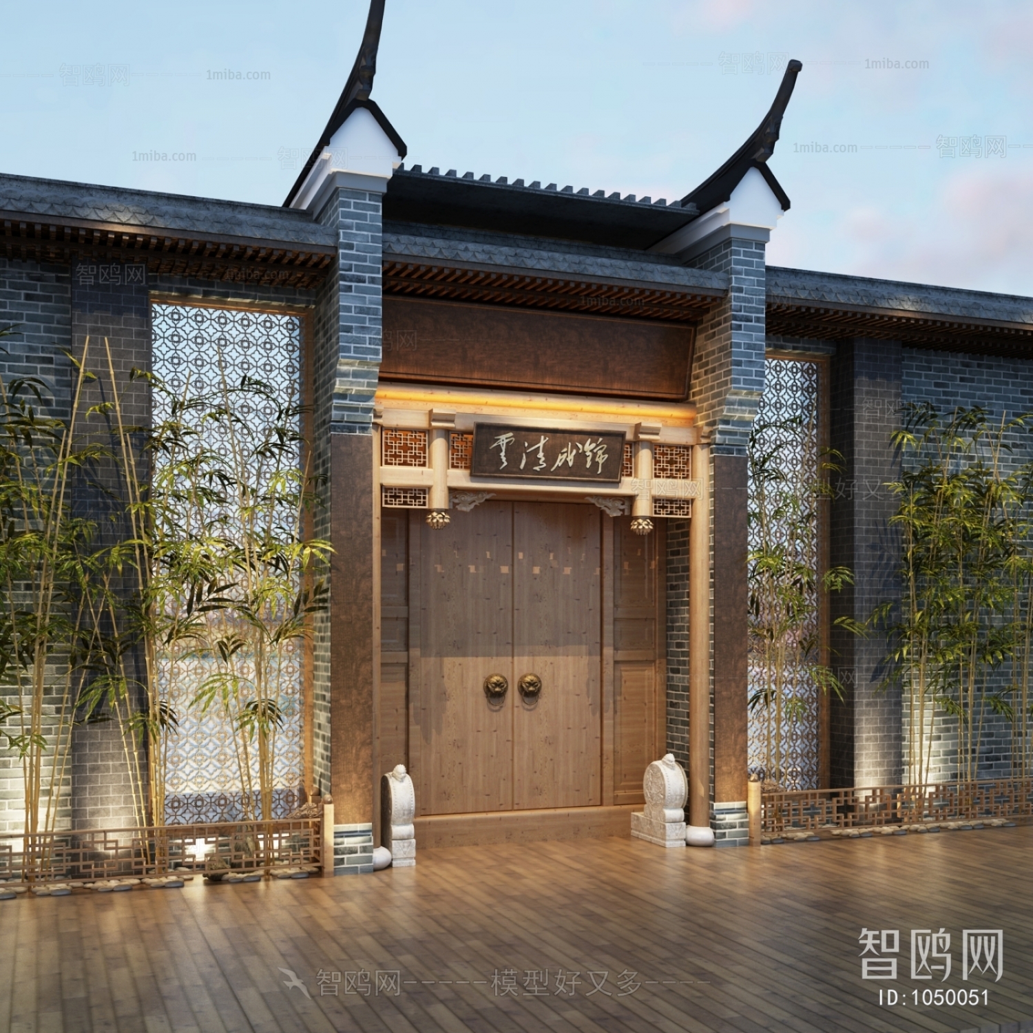 New Chinese Style Facade Element