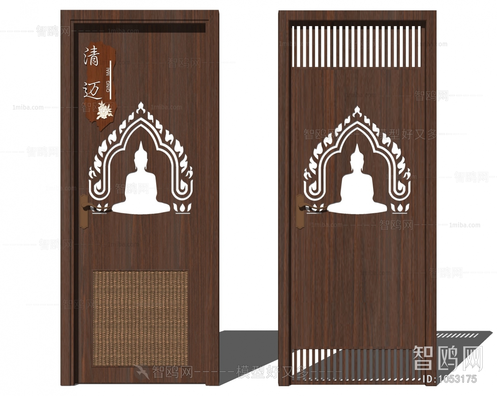 Southeast Asian Style Door