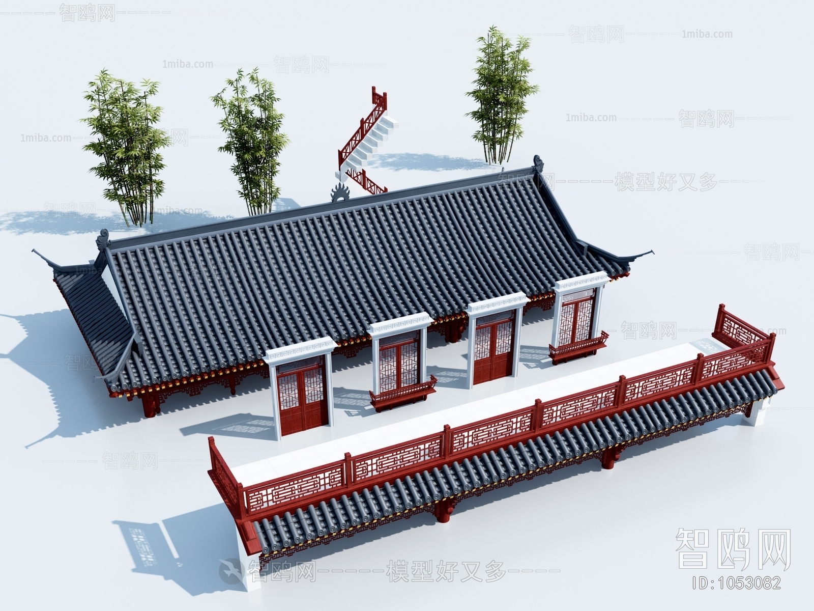 Chinese Style Building Component