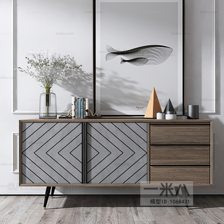 Modern Side Cabinet/Entrance Cabinet