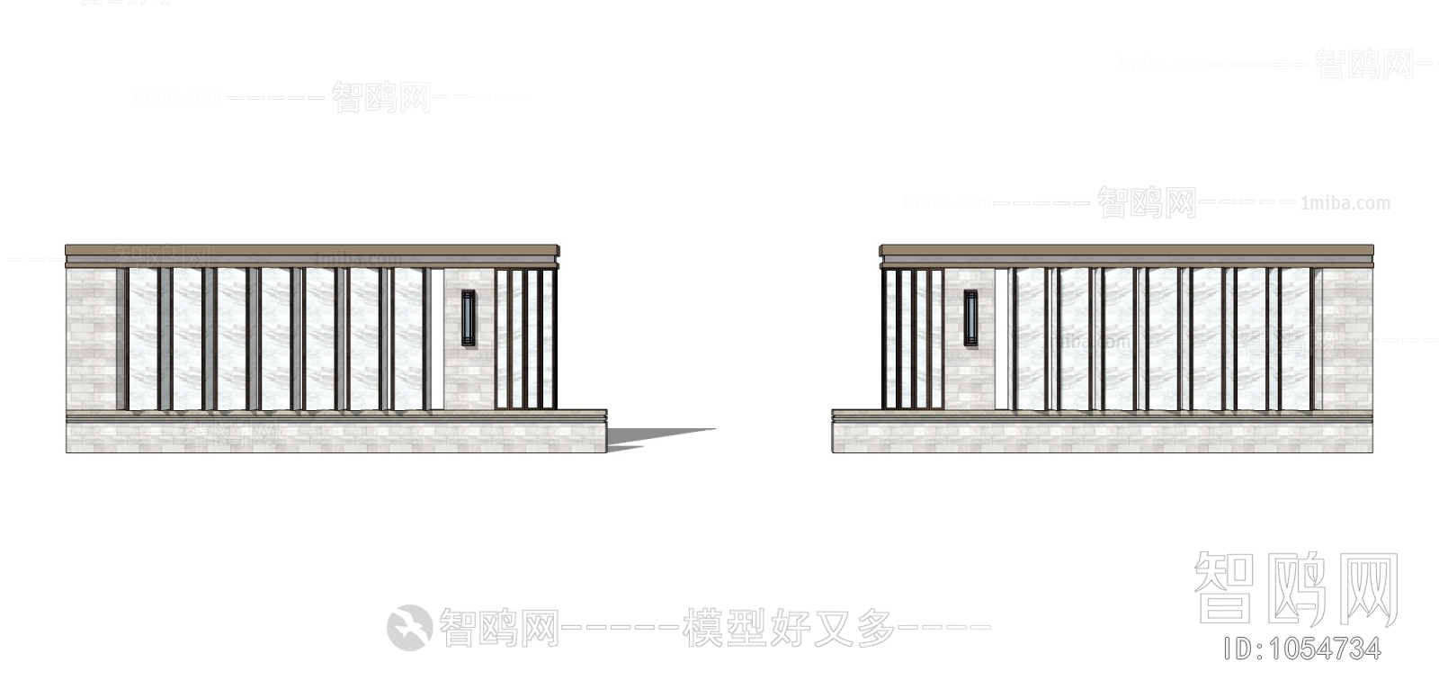 New Chinese Style Building Component