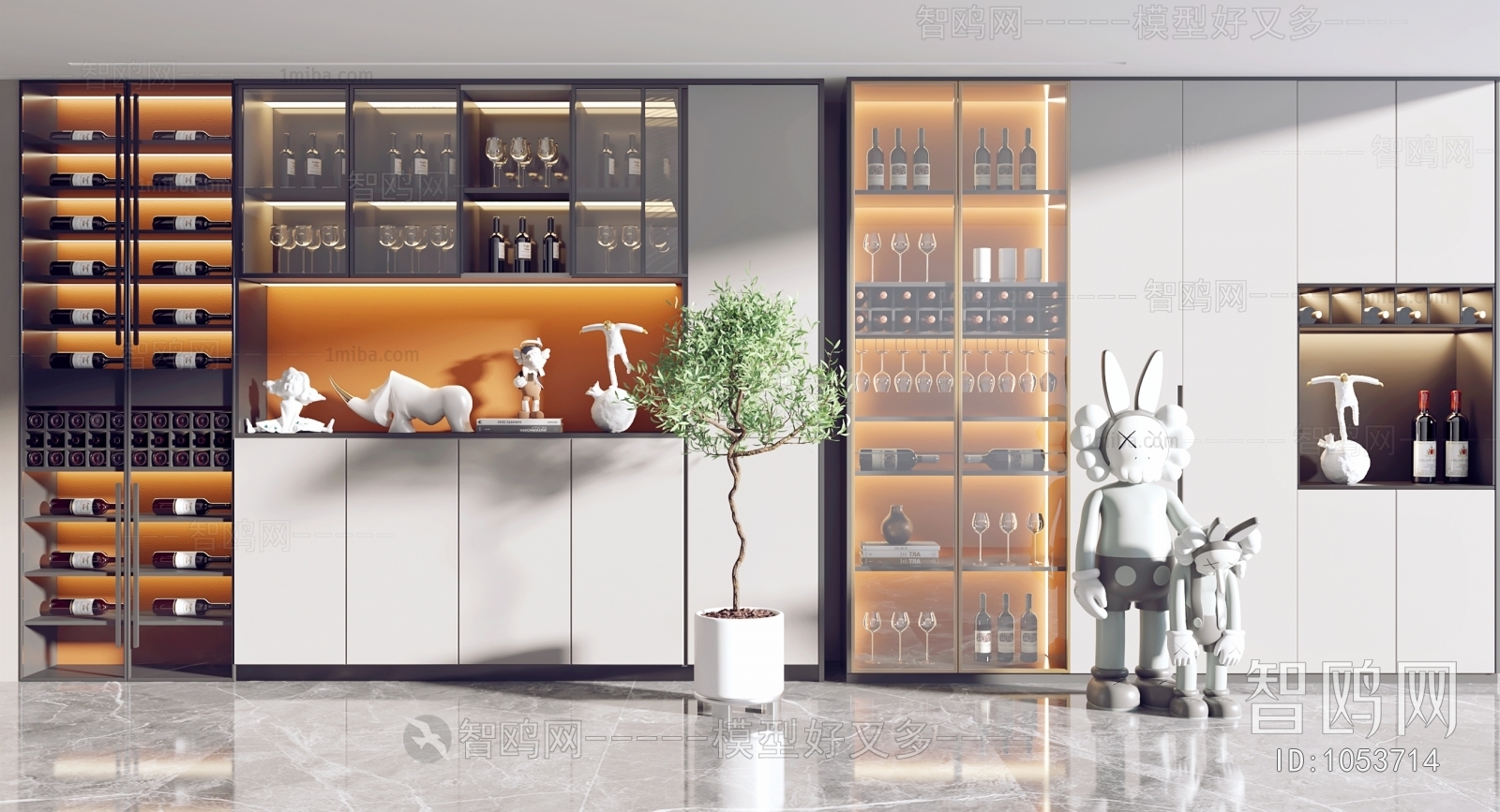 Modern Wine Cabinet