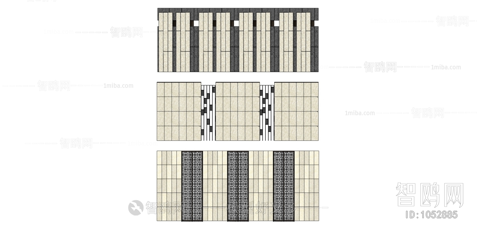 New Chinese Style Building Component