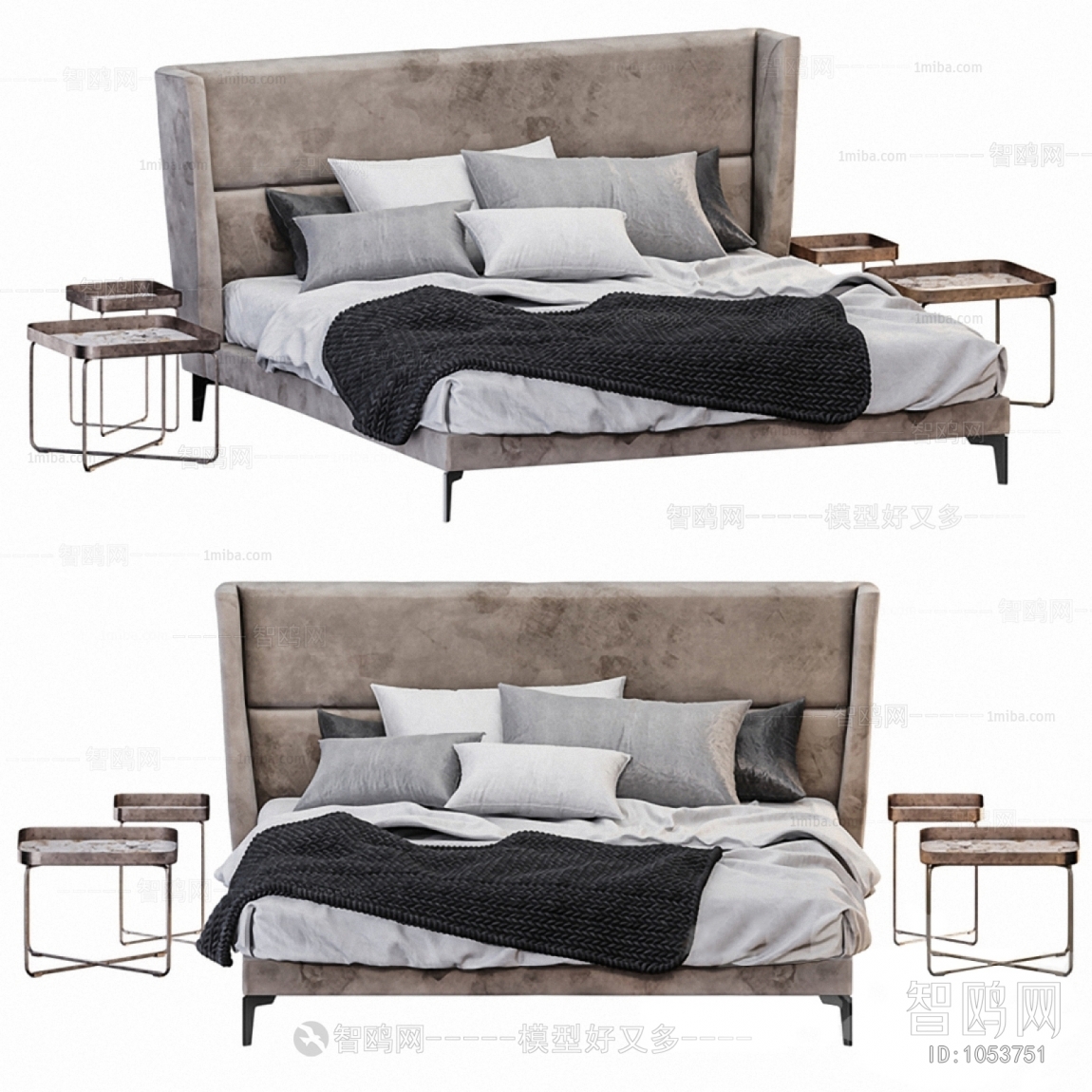 Modern Double Bed