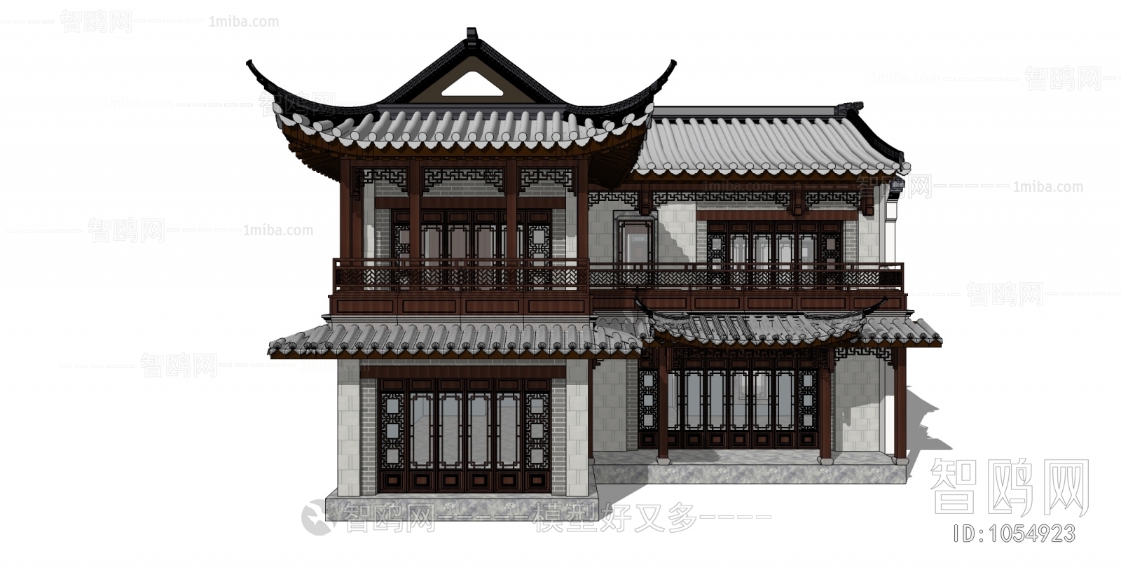 Chinese Style Ancient Architectural Buildings