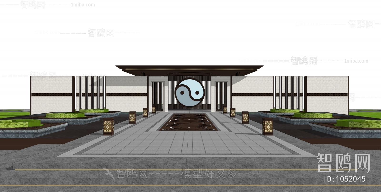 New Chinese Style Building Component