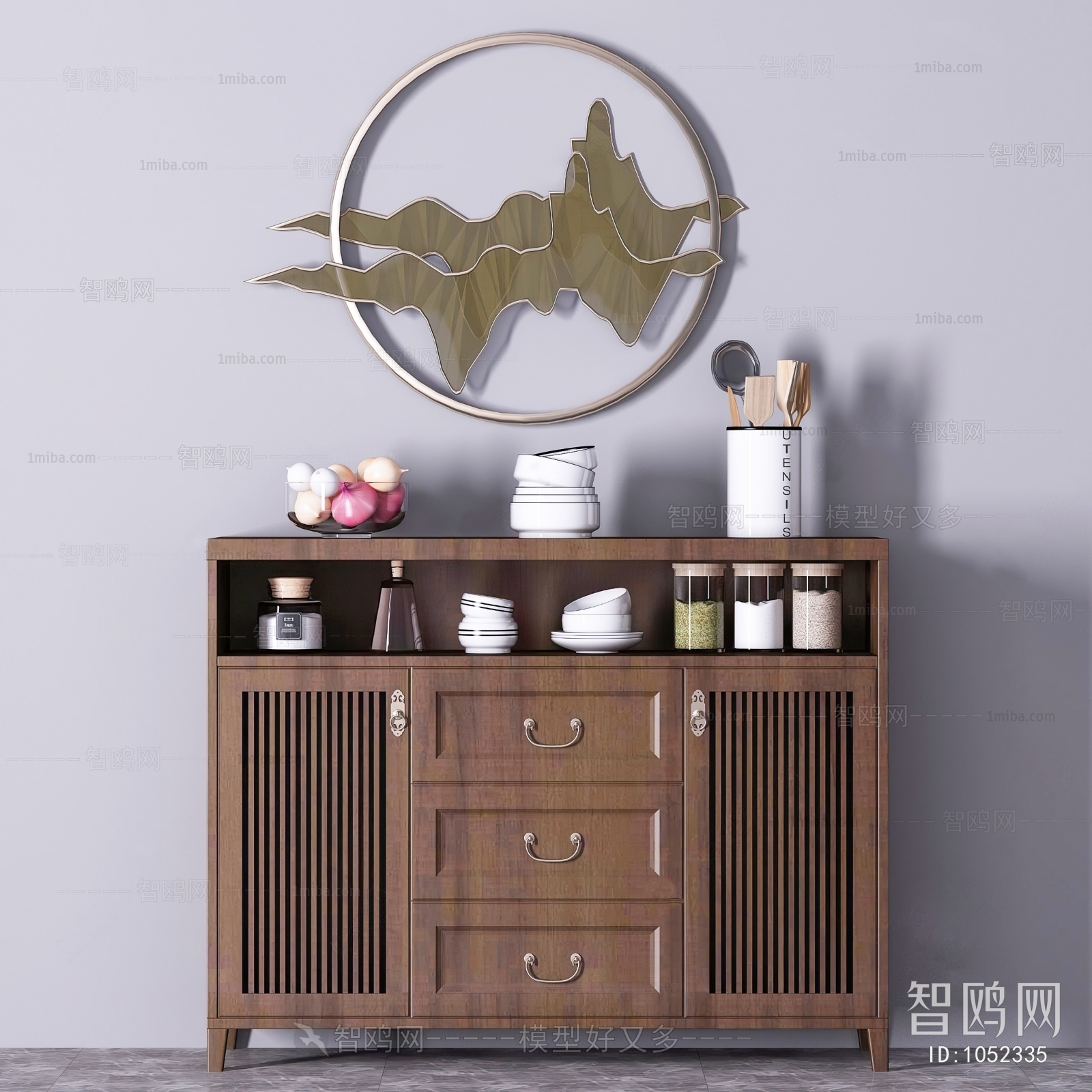 New Chinese Style Sideboard