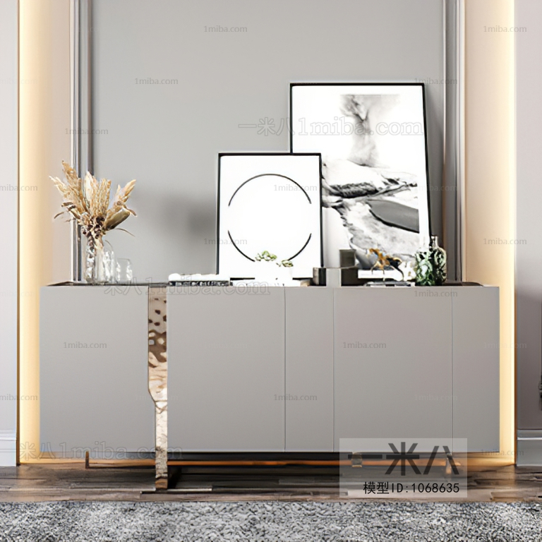 Modern Side Cabinet/Entrance Cabinet