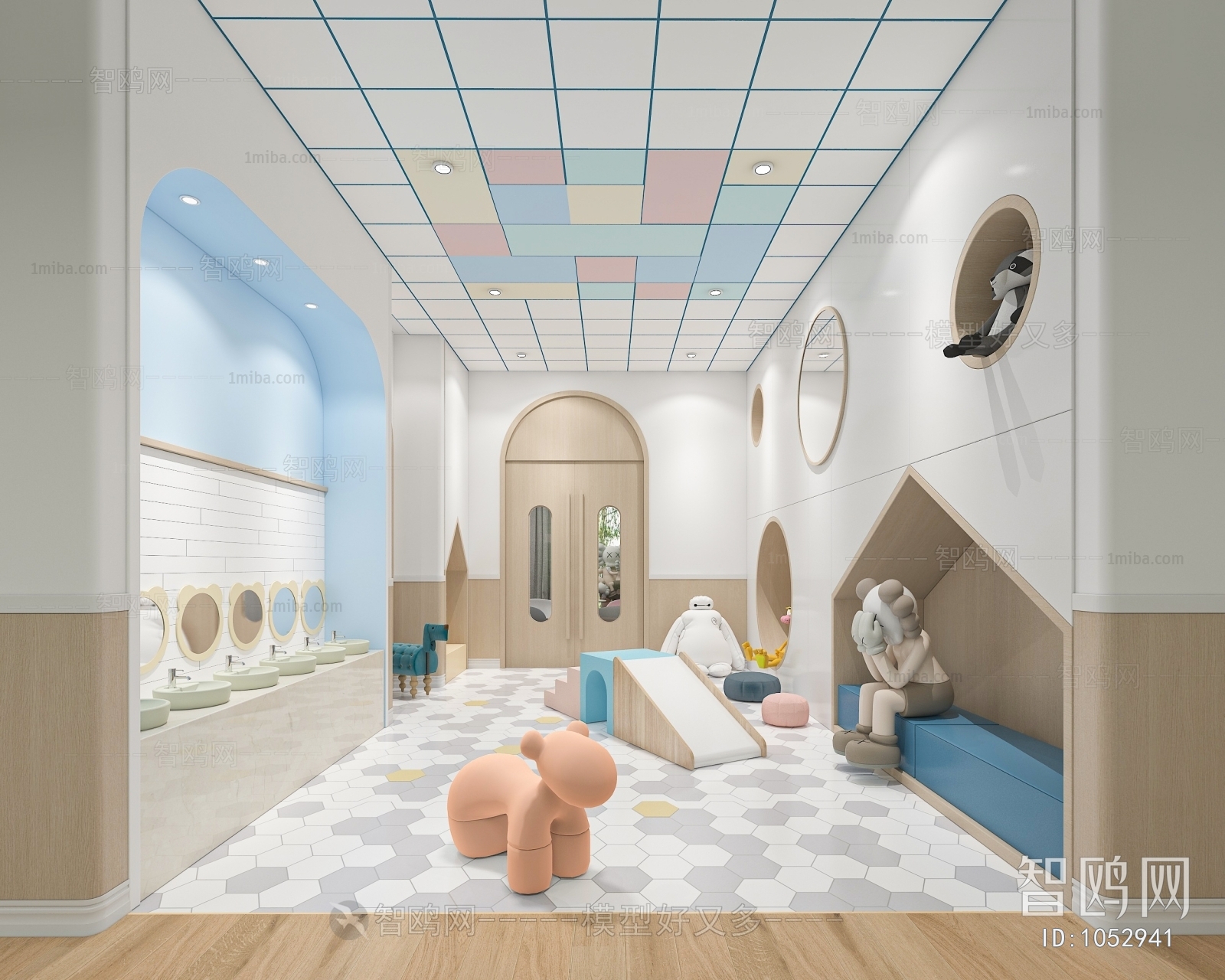 Modern Children's Playroom