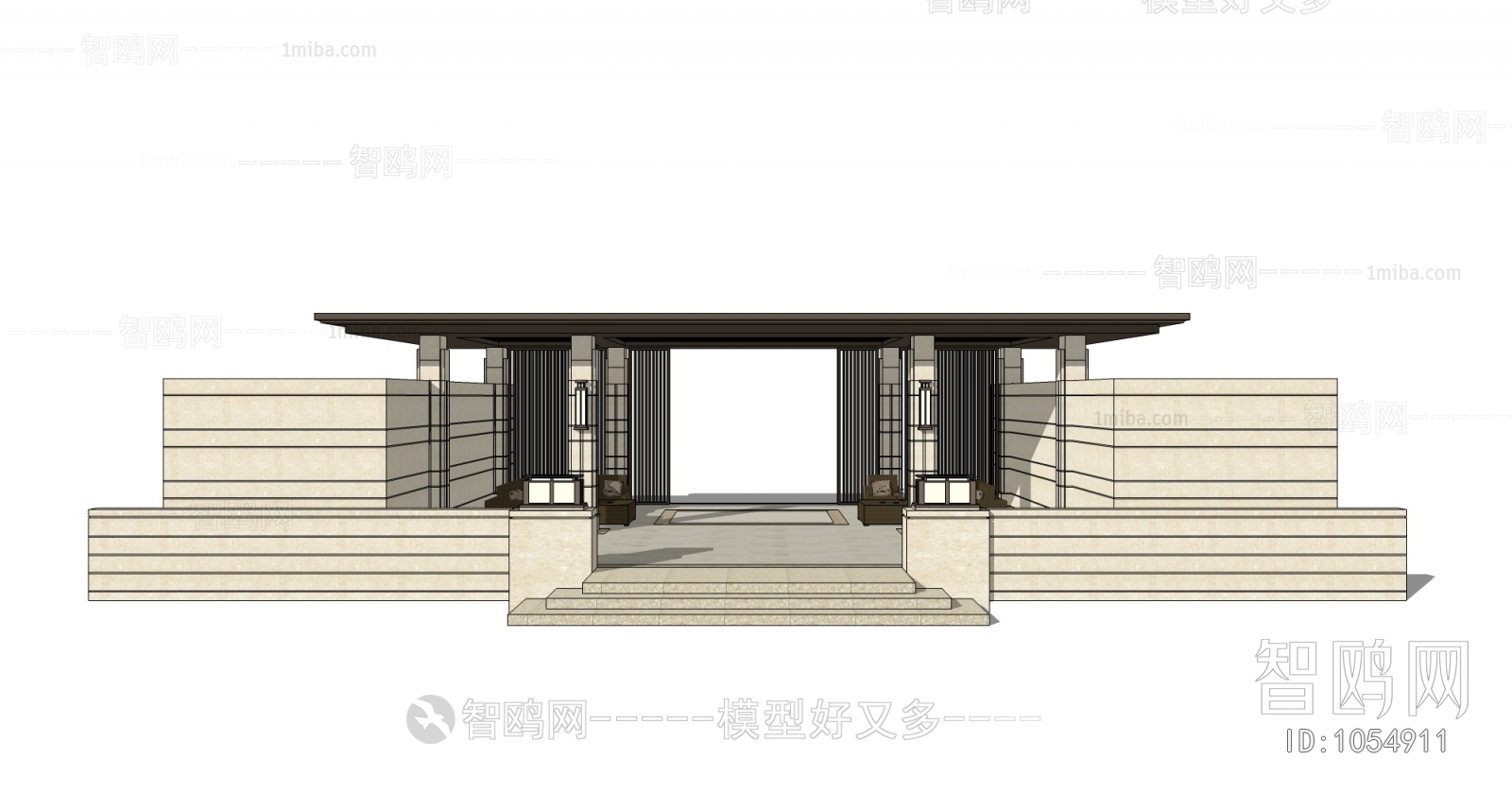 New Chinese Style Building Component