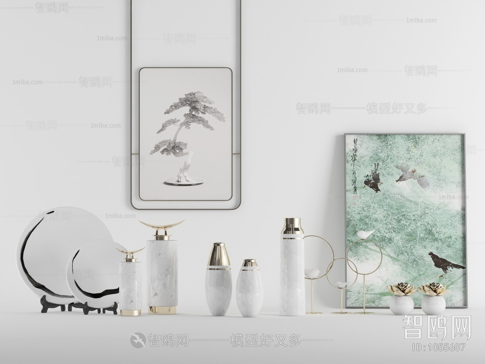 New Chinese Style Decorative Set