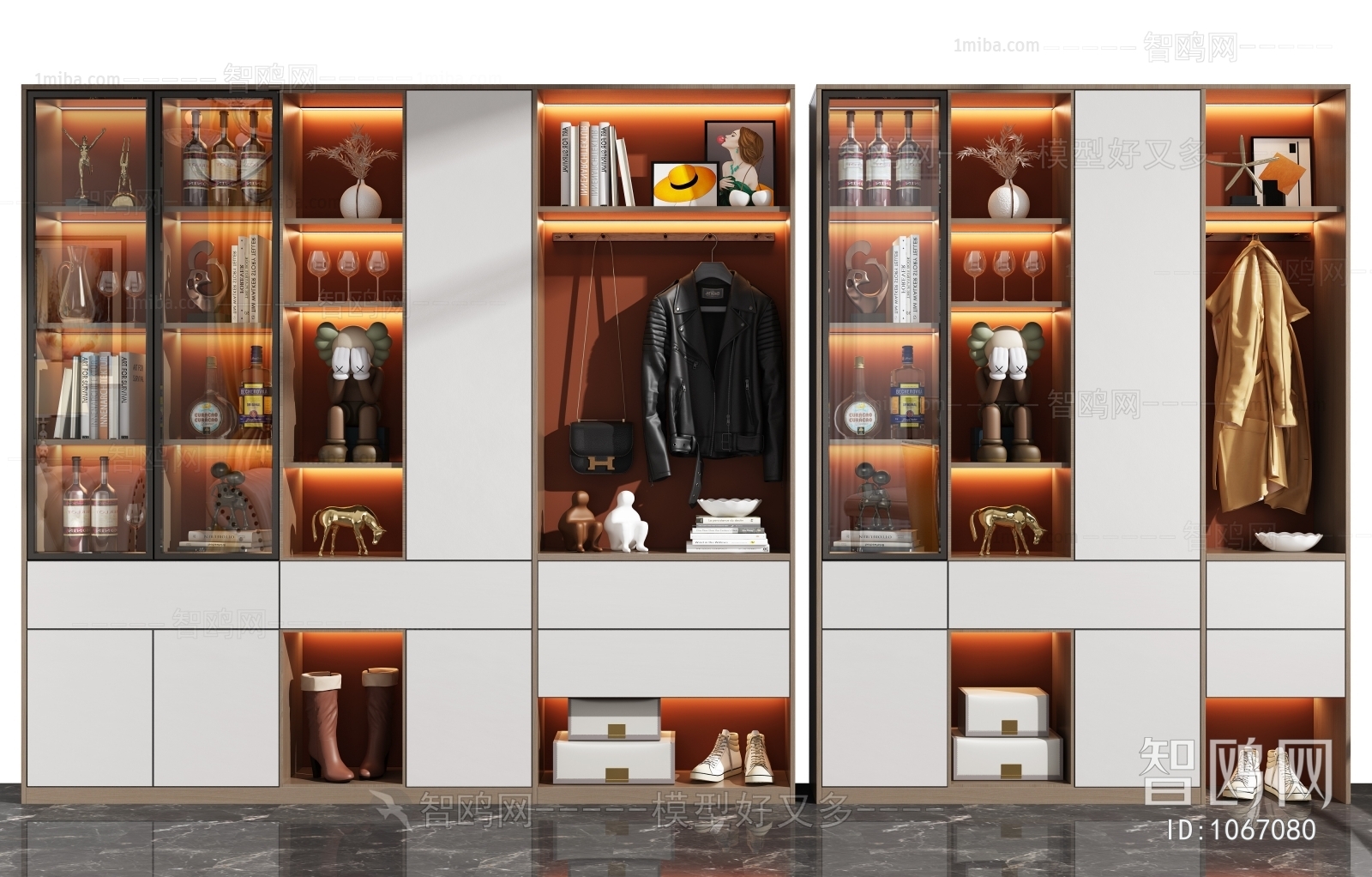 Modern Shoe Cabinet