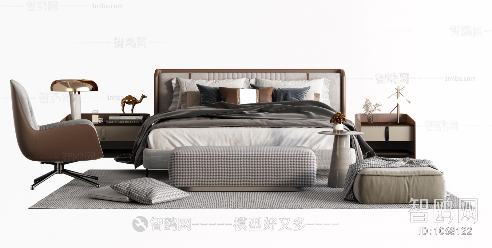 Modern Double Bed