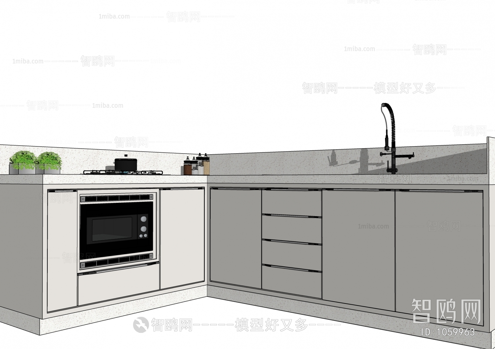 Modern Kitchen Cabinet