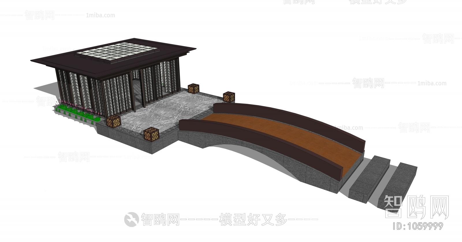 New Chinese Style Building Component