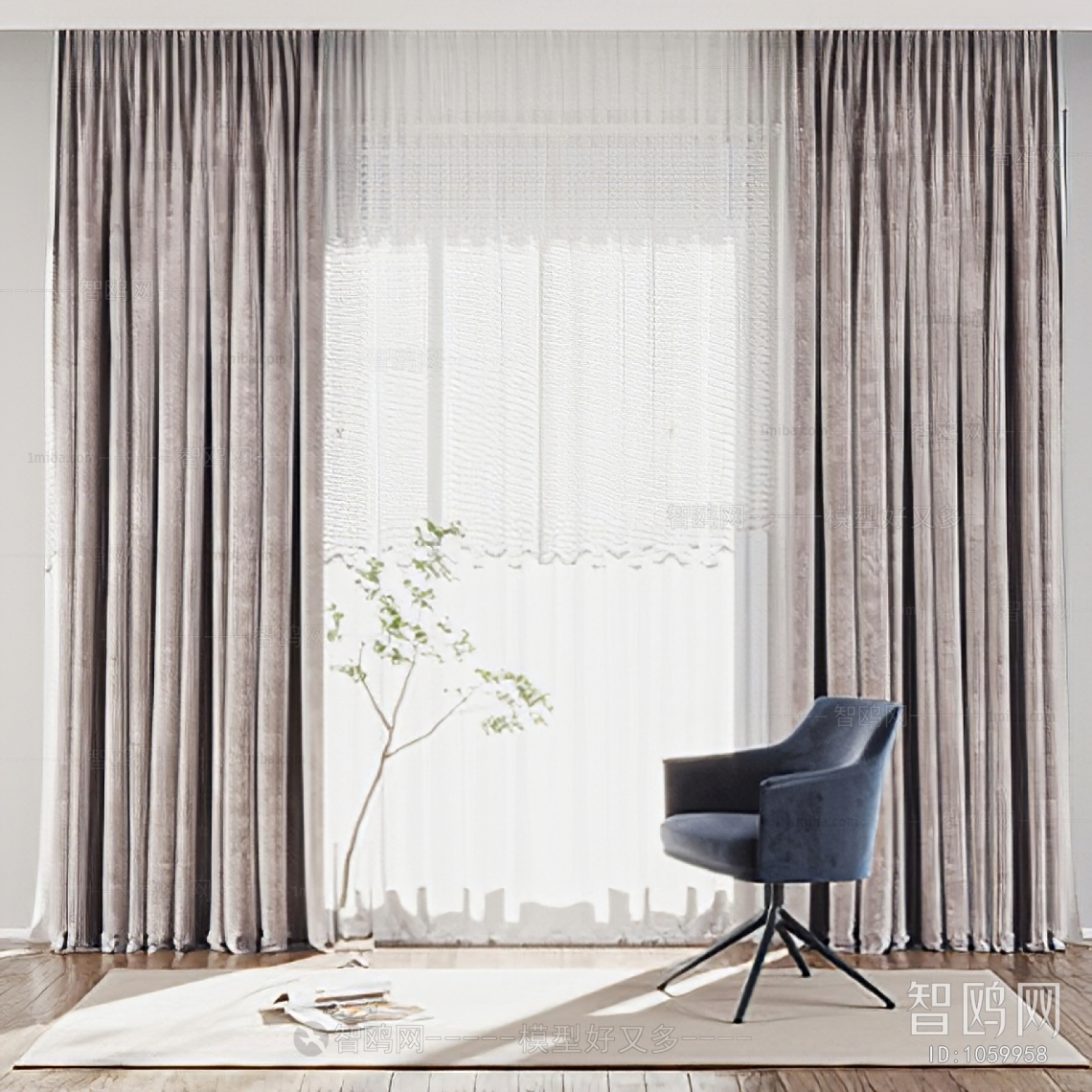 Modern The Curtain