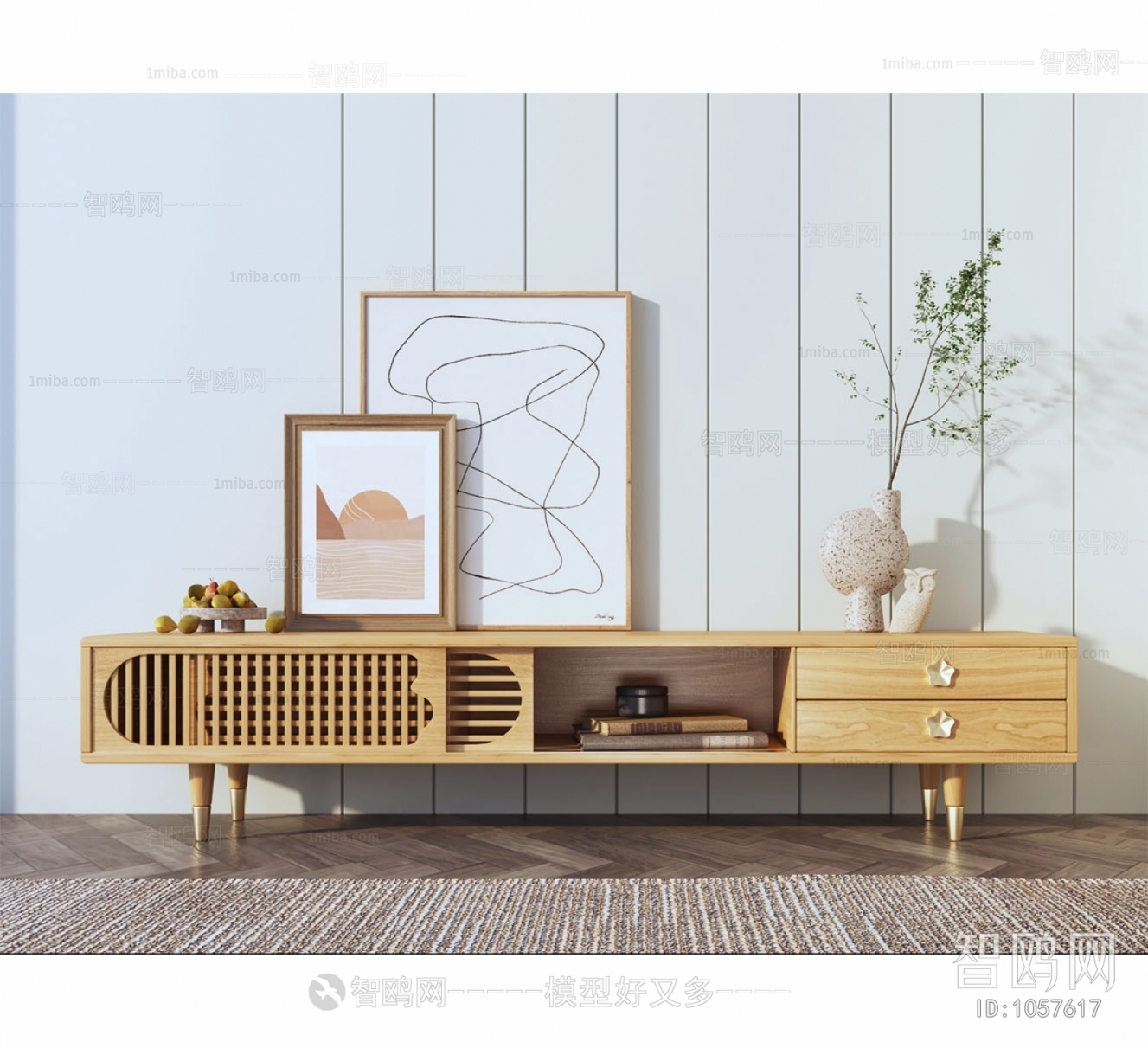 Nordic Style TV Cabinet